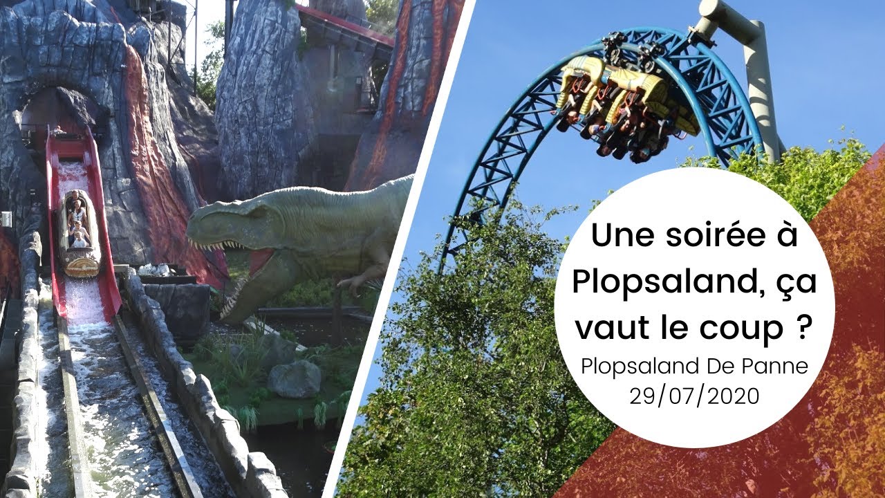 On teste la soirée à Plopsaland La Panne #parcdattractions #plopsa