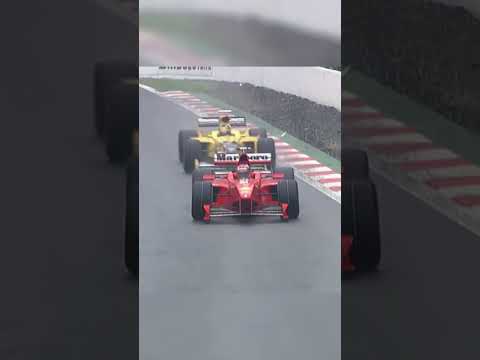Schumacher stürmte mit Fäusten auf seinen Gegner los! #autos #shorts