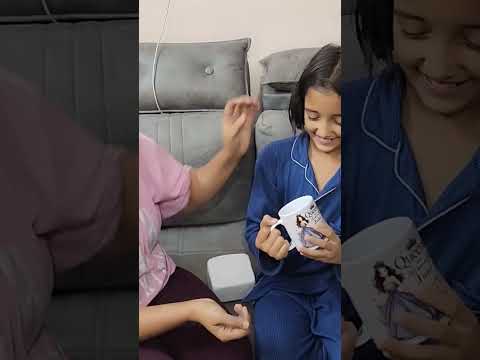 Birthday Gift excitement #birthday #june #birthdaygift #giftideas #girl #cup #birthdaycelebration