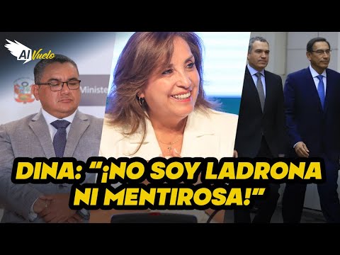 LA MÁS HUMILDE| Dina Boluarte sale "airosa" de la Fiscalia mientras grita que no es ladrona