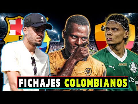 LUIS DIAZ FICHAJE BOMBA | RICHARD RIOS a LA ROMA | JHON ARIAS al WOLVERHAMPTON