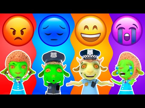 Zombie Feelings Detective: Solving the Mystery of Emotions | Cartoon for Kids | Dolly and Friends