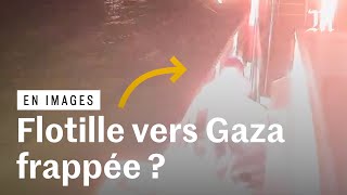 La flottille pour Gaza affirme que l'un de ses bateaux a été frappé par un drone au large de Tunis