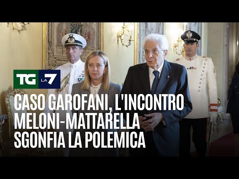Caso Garofani, l'incontro Meloni-Mattarella sgonfia la polemica