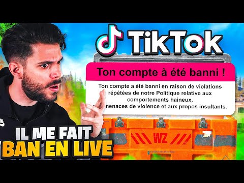 JE ME FAIS BAN TIKTOK À CAUSE DE LUI sur WARZONE