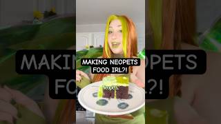 Making Neopets Food IRL ✨ | Neopets  Illusen Cosplay #shorts