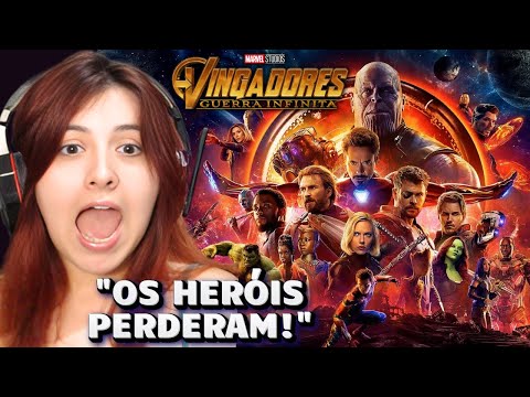 VINGADORES GUERRA INFINITA | REACT