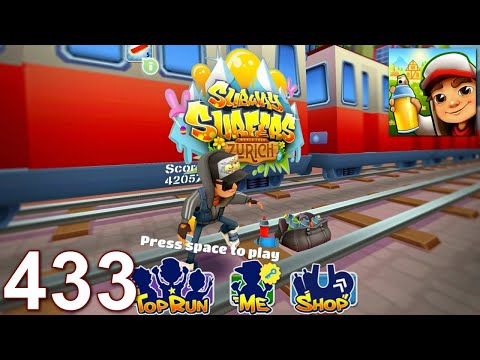 Subway Surfers Gameplay PC HD - Zurich Jake Dark Outfit - Episode 433