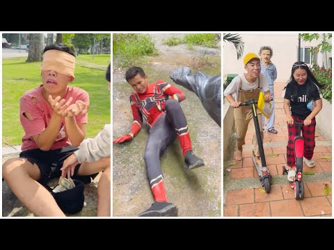 Scooter and spider men ‼️ Noob Pro Hacker 🚁 Linh Nhi Shorts