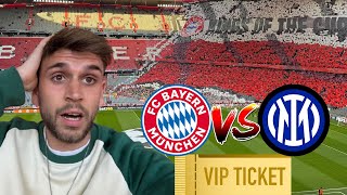 VIP BEI FC BAYERN vs. INTER MAILAND 😍🔥⚽️ ACHTERBAHN DER GEFÜHLE!