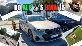 Do alp s BMW i5 🏔️ - plné IONITY a překvapivá spotřeba 🤌