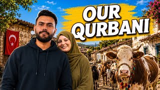 Finally We Did Our Qurbani 😍| TURKISH MEAT RECIPE 🤤| Pakistani Damad Turksih Culture Reaction 😅