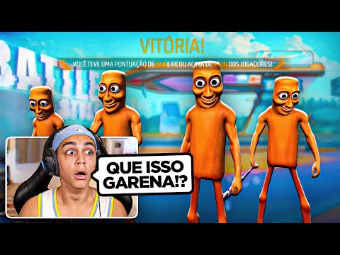 FREITAS SE IMPRESSIONOU AO TESTAR NOVO "PERSONAGEM" TUNG TUNG TUNG SAHUR - free fire