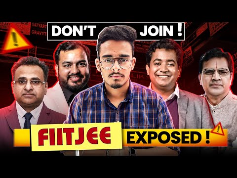 FIITJEE Coaching Scam Exposed | IIT JEE Coaching Reality | How They fool Teachers and Parents