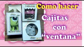 Como hacer #cajitas  para tu #emprendimiento (#amigurumis #reposteria #velas #jabones etc)