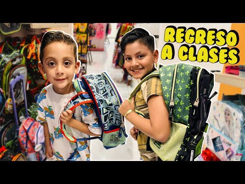 COMPRAMOS MOCHILA Y UTILES | COMPRAS DE REGRESO A CLASES | Family Juega