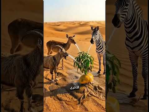 شجرة المانجو التي عادت للحياة 🌳🥭✨#شجرة_المانجو 🥭#قصة_مؤثرة 💔#تعاون_الحيوانات 🐴🐾🌱#الطبيعة 🌿#قصص_أطفال