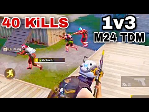 M24 TDM 1v3 With Pathan Enemies ๐ | 40 kills โค๏ธ watch till the EnD to see ComBo ๐ฅ
