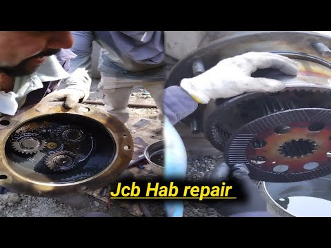 how to repair jcb hub? 😊