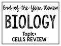 Cell Biology Concepts and Processes