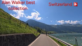 From Shilsee we drive to Wägitalersee Switzerland 🇨🇭 Schwyz Alan Walker Sond 