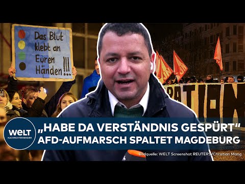 NACH TODESFAHRT IN MAGDEBURG: AFD-Demo spaltet die Stadt! Zwischen Trauer und Protest