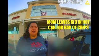 Mom Leaves Kid in Hot Car for Bag of Chips
