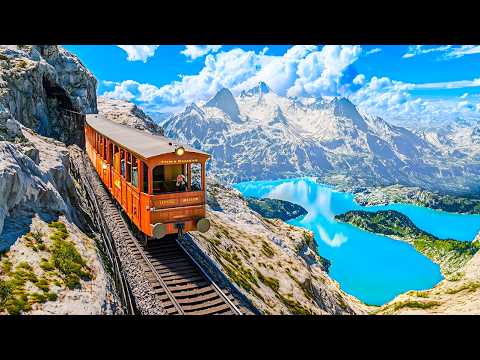 Switzerland's MOST SCENIC Mountain Train Ride 🇨🇭 Schynige Platte