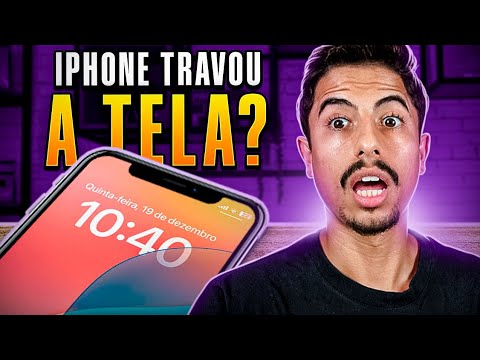 TELA DO IPHONE CONGELOU ou TRAVOU? APRENDA RESOLVER!