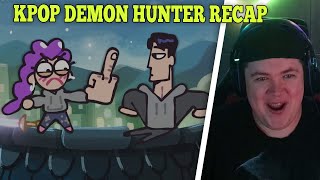 The Ultimate "KPop Demon Hunters Recap" Cartoon | REAKTION