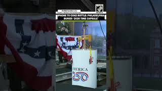 iPhone to coke bottle:Philadelphia buries time capsule ahead of America’s 250th Independence Day