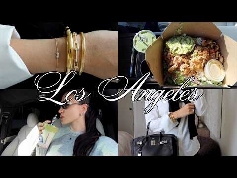 LA diaries ♡ self-care day.. haircut, manicure, The Row, hot pilates, jewelry haul, grocery shopping