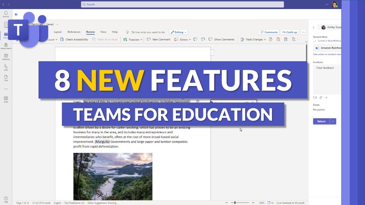 8 new features in Microsoft Teams for Education