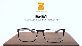 Ray-Ban Tech RX8415 Carbon Fibre 2848 Glasses Matte Black | SmartBuyGlasses  New Zealand