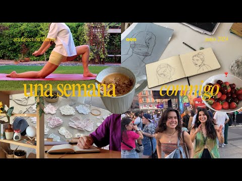 una semana en mi vida ✫・* trabajo, rutina, eventos, ejercicio, yoga, cine, skincare y tardes para mí