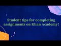 Khan Academy Account and Features