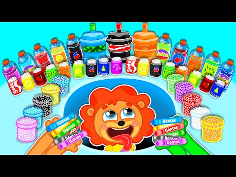 LeonCito | Soda y mentos | Dibujos animados | Video Para Niños