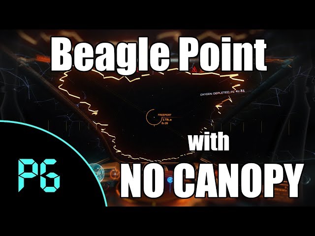 Elite: Dangerous - NO CANOPY run to BEAGLE POINT!
