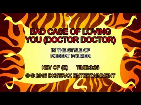 Robert Palmer – Bad Case Of Loving You (Doctor, Doctor) (Backing Track)