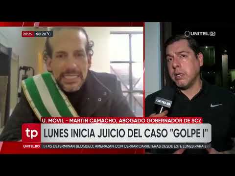 Camacho dice que podrán “ver por primera a miembros del tribunal y demás acusadores”