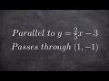 Understanding Parallel Lines and Slopes