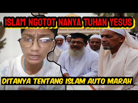 Lihat, Muslim Ini Langsung Marah2 Ketika Ditanya Imanya, Kalau gk Kabur.....