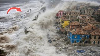 Tragedy in Italy Shakes the World! Cyclone Harry Rages Brutally Across Sicily, Sardinia, Calabria