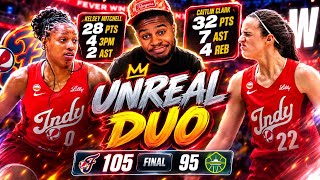 BEST backcourt the sport has ever seen. | Indiana Fever Vs. Seattle Storm FULL GAME LIVE REACTION!