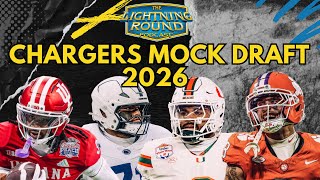 Chargers 2026 Mock Draft