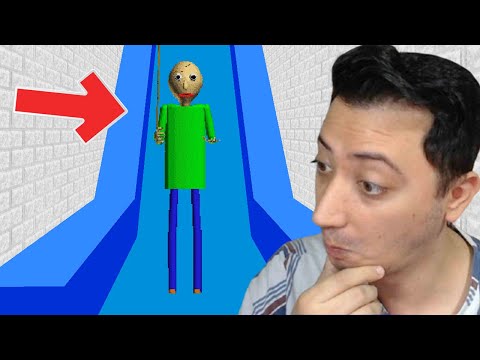 BALDİ OKULA EĞLENCELİ KAYDIRAK YAPTI 😱 #baldisbasics #baldi