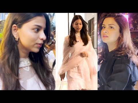 Suhana Khan Looks Refreshingly Beautiful In A Salwar Suit – A Traditional Style Icon