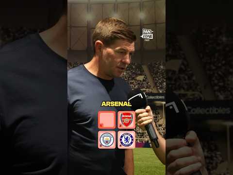 PREMIER LEAGUE PREDICTIONS with GERRARD, RIO, SHEARER 🔮 #shorts #football #soccer