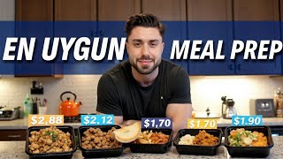 4 Günlük Sporcu Meal Prep! | Aldi Market Alışverişi | VLOG