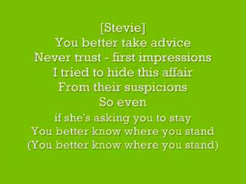 Michael Jackson ~ Just Good Friends ~ Lyrics